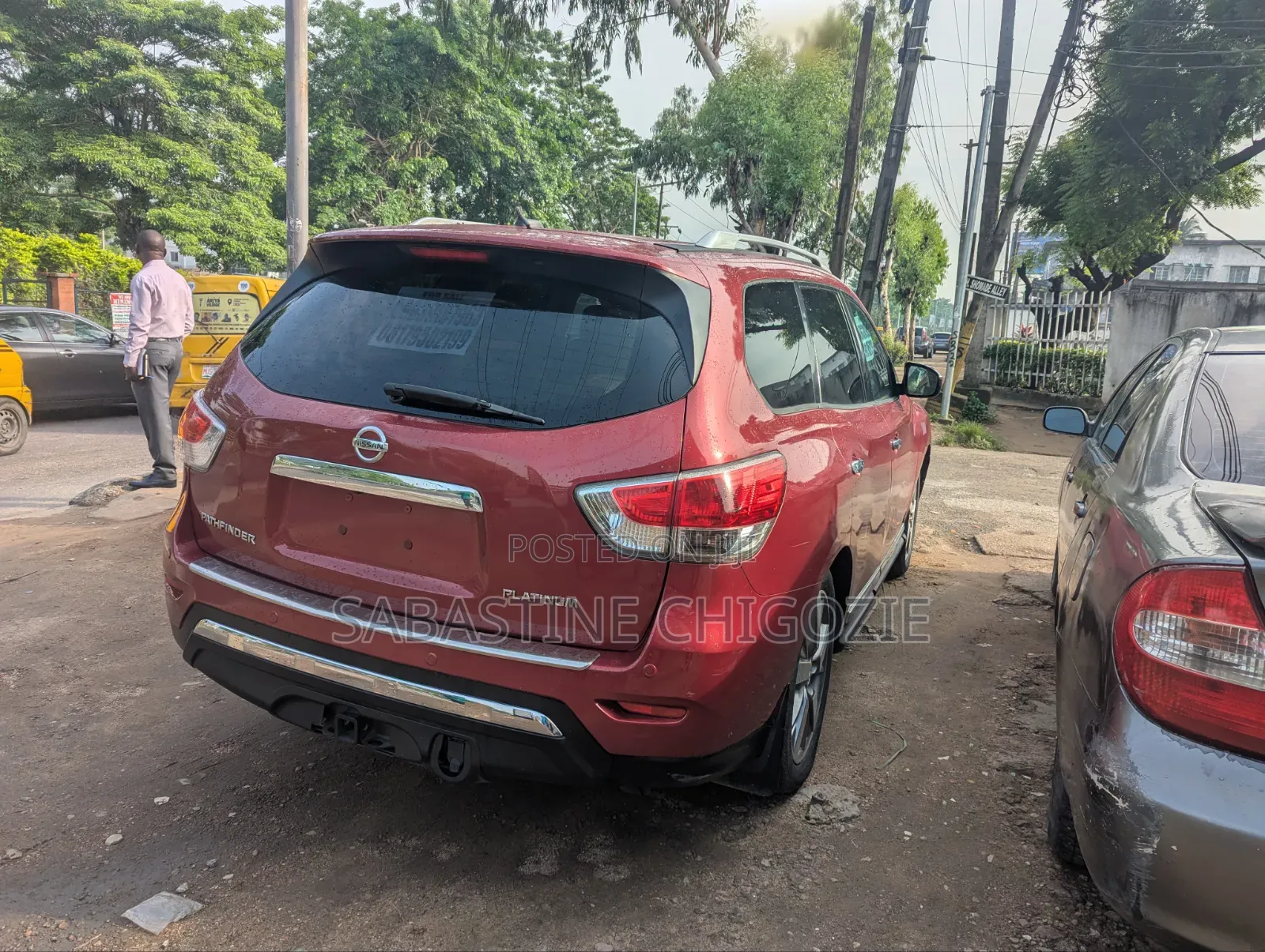 Nissan Pathfinder 2014 Red