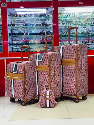 High Quality Luxury Fabric Traveling Boxes