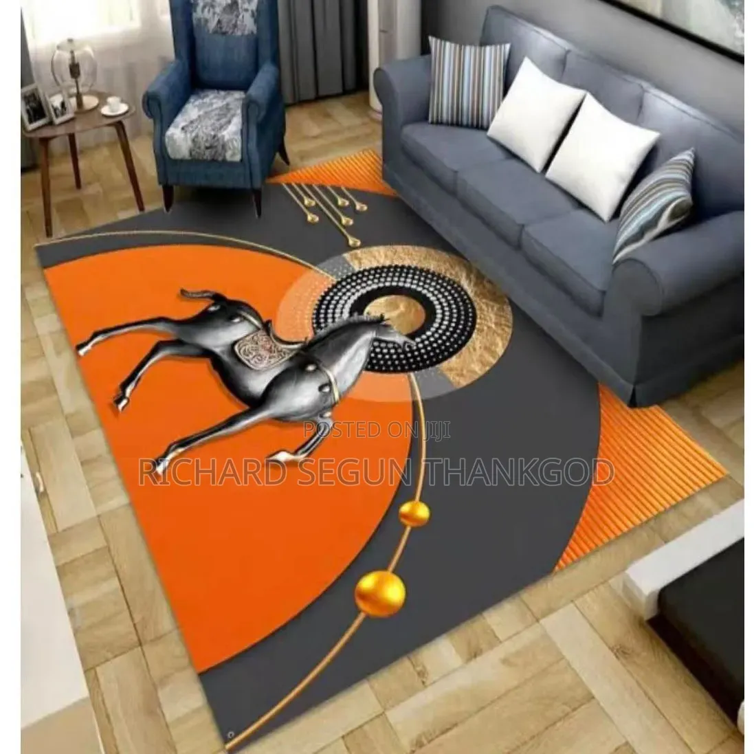 Center Rug in Different Sizes