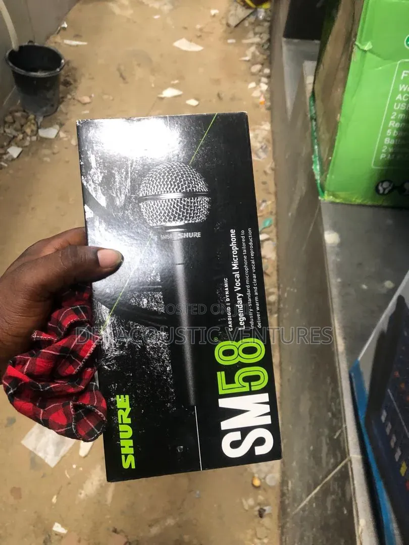 Shure Sm 58 Wired Microphone