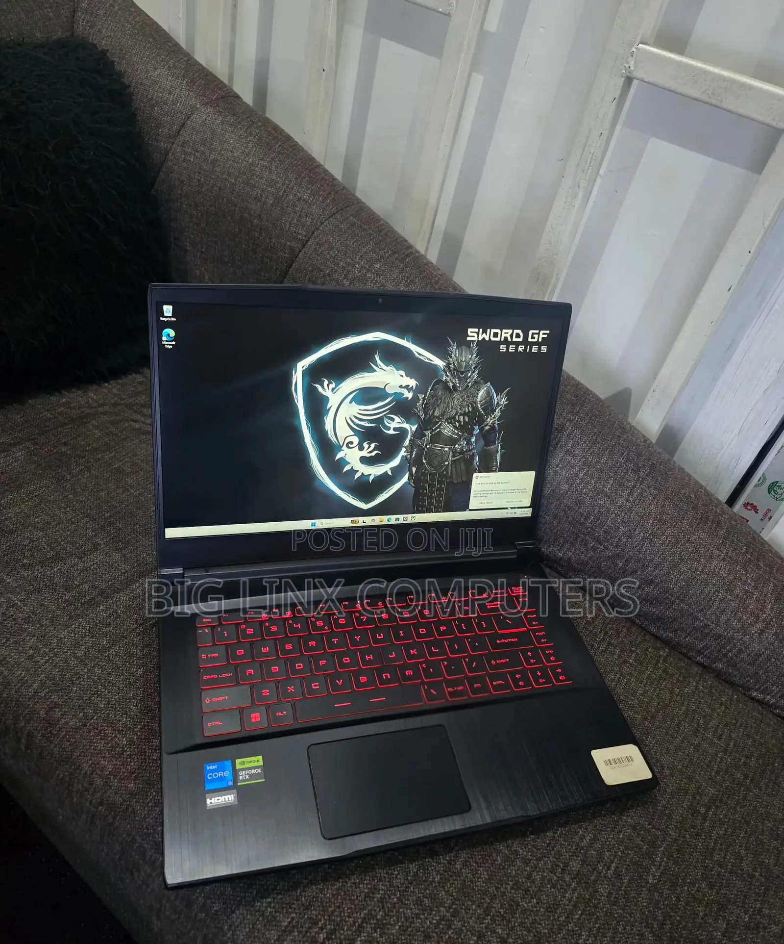 Laptop MSI 16GB Intel Core i5 SSD 512GB