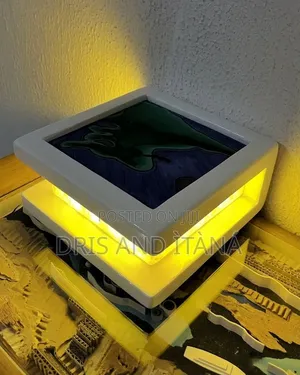 Premium Concrete Table Lamp
