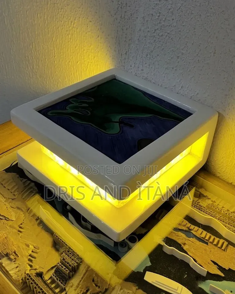 Premium Concrete Table Lamp