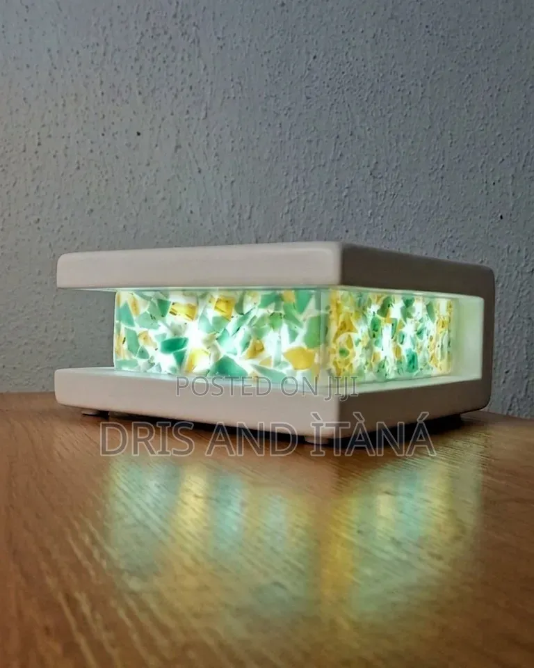 Premium Concrete Table Lamp
