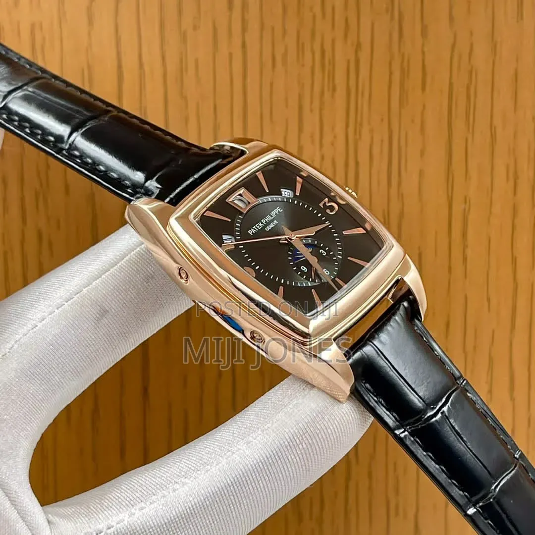 Replica Patek Philippe Geneve Leather Watch