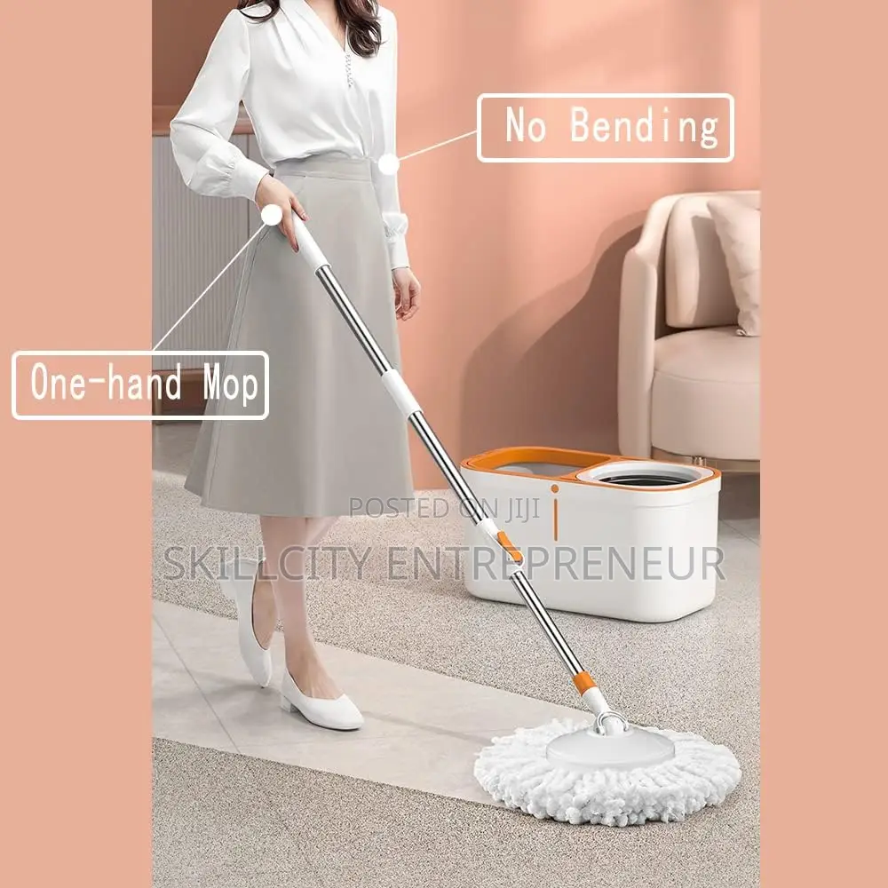 Spin Mop and Bucket Set