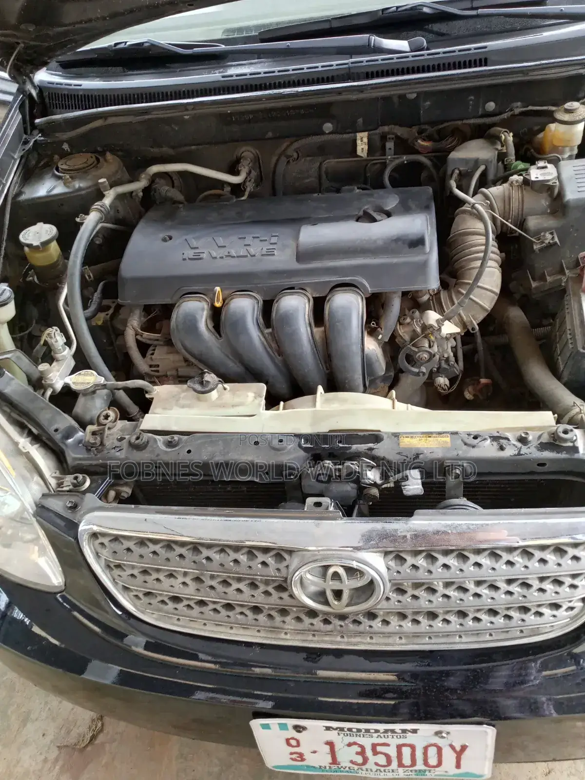 Toyota Corolla 2004 Black