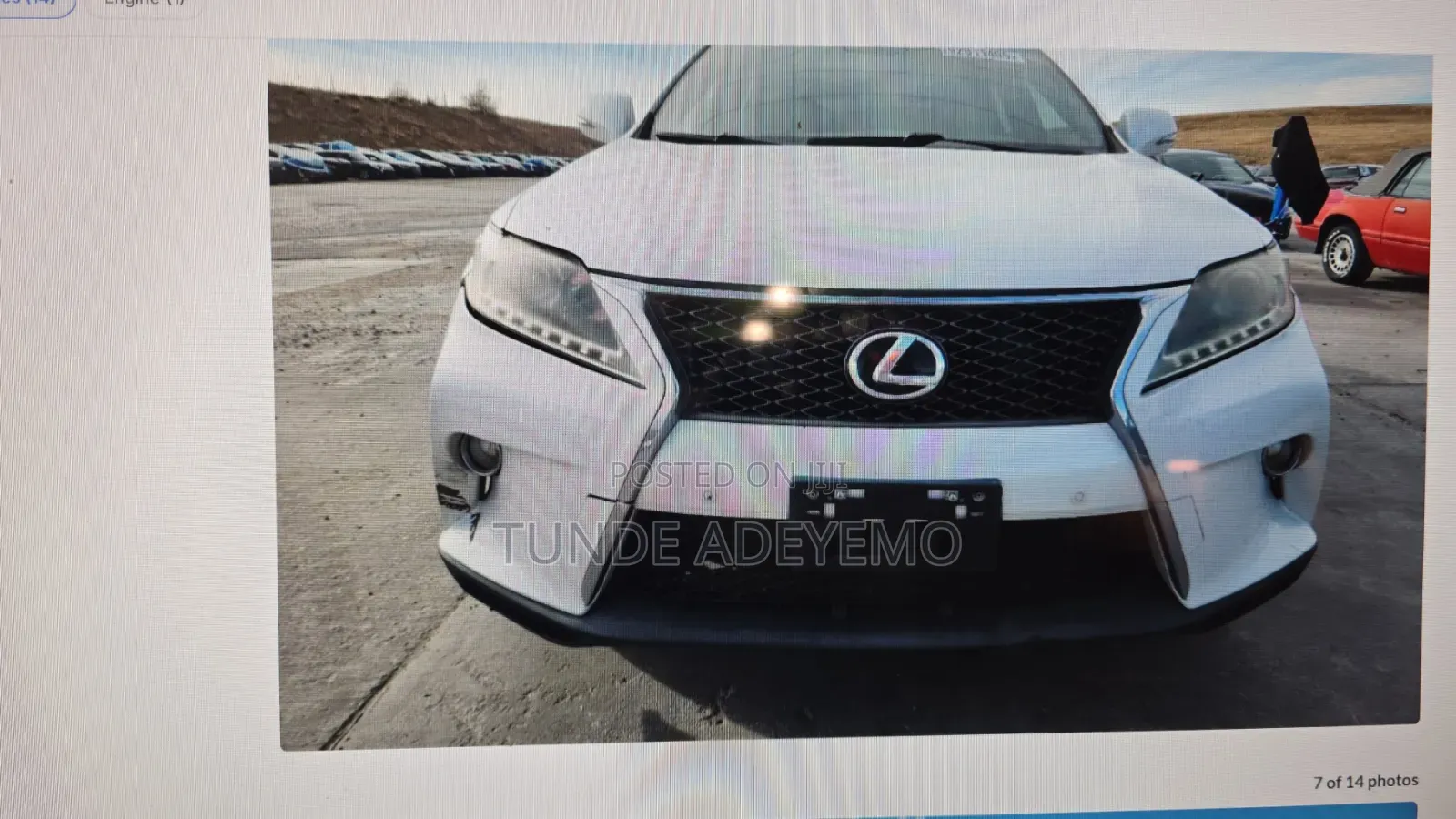 Lexus RX 2013 White