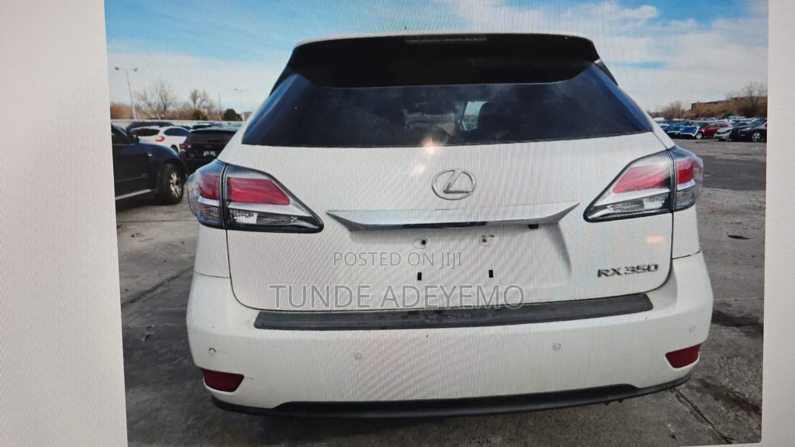 Lexus RX 2013 White
