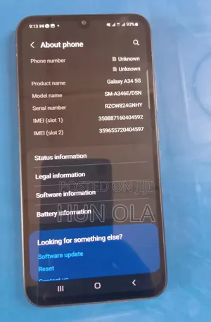 Samsung Galaxy A34 5G 128 GB Black