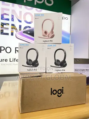 Pink Logitech Zone 300