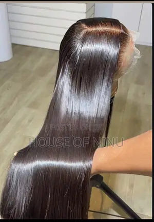 30 Inches Baby Thin Bone Straight With 13 by 6 Hd Frontal (300 Grams)