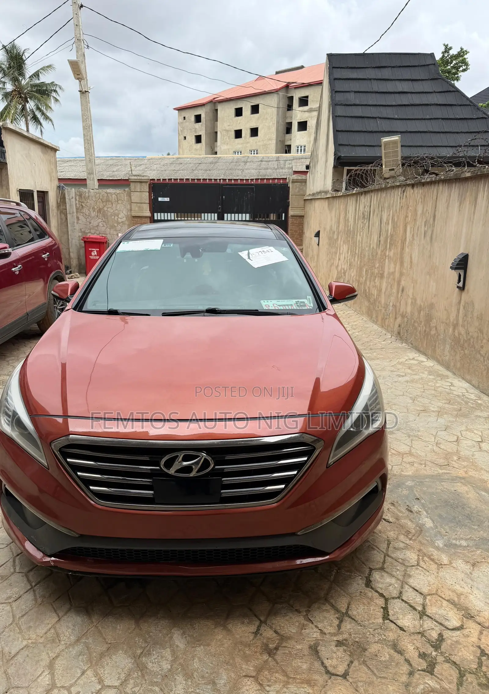 Hyundai Sonata 2016 Red
