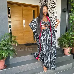 African 4 Piece Matching Outfit