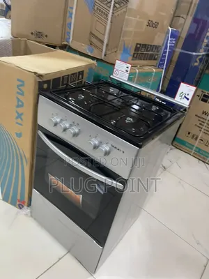 Maxi 50x50 Family Size Gas Cooker With 4 Burners