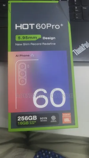 New Infinix Hot 60 Pro+ 256 GB Blue