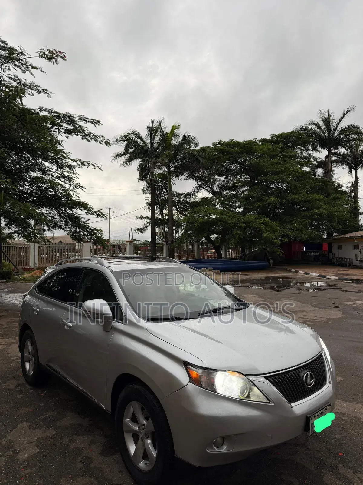 Lexus RX 350 2010 Silver