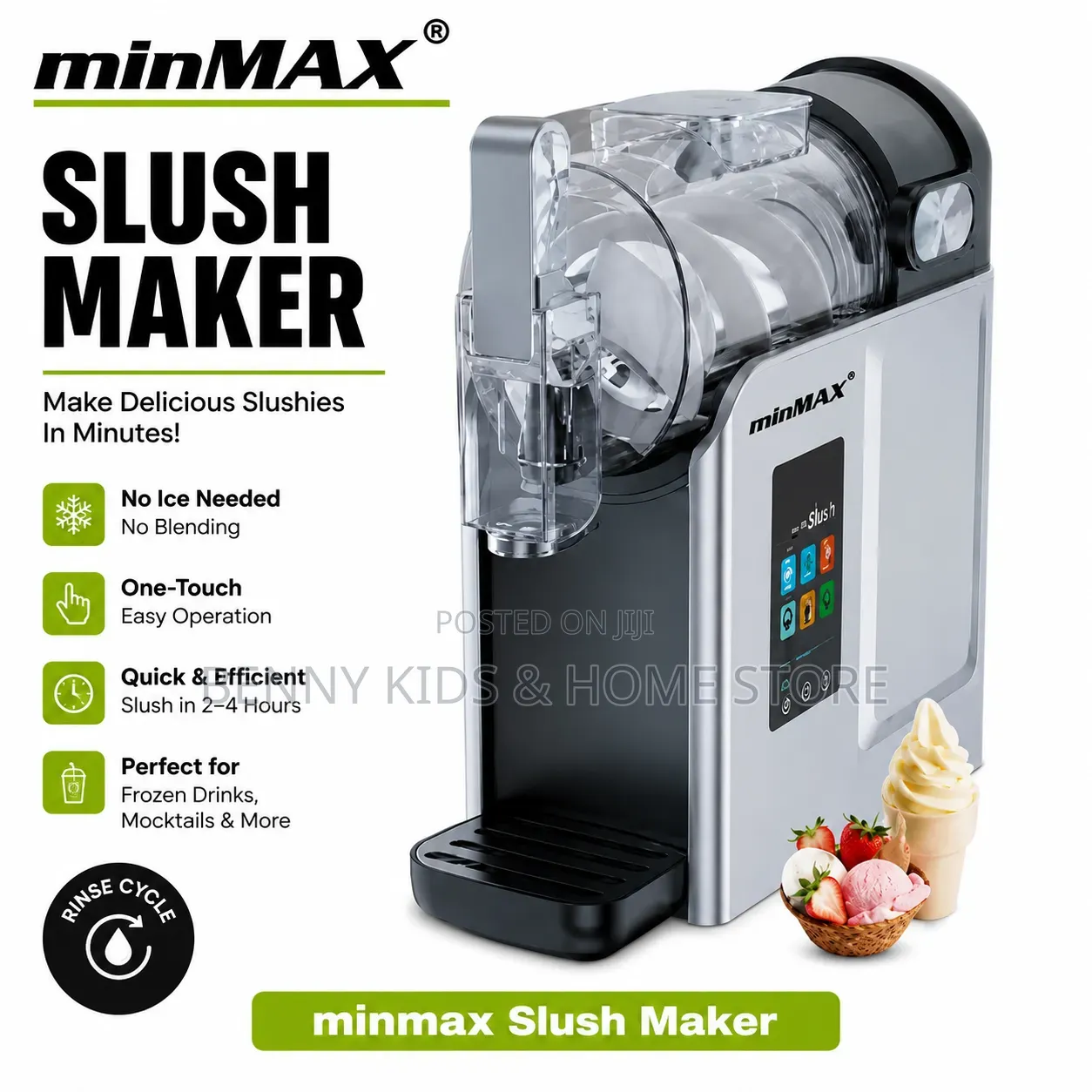 Minmax High Quality Slush Maker 2 Litres, Inverter Friendly