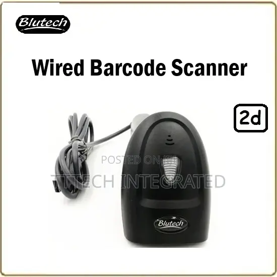Blutech Bp6802e 2d Wired Barcode Scanner