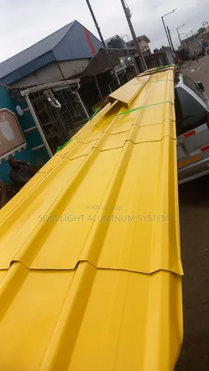 Yellow Color 0.45 Longspan Corrugation