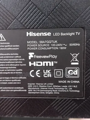 Hisense 58 Inches