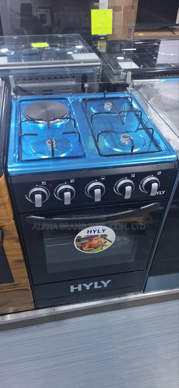 Hyly Gas Cooker 3+1