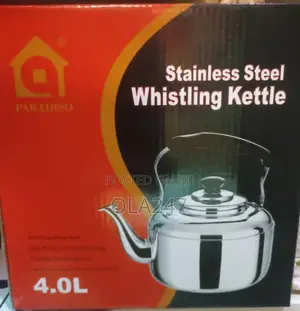 Brand New Paradiso 4.0l Stainless Steel Whistling Kettle