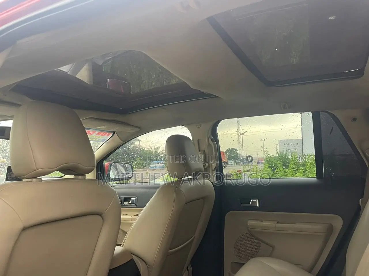Ford Edge 2009 Red