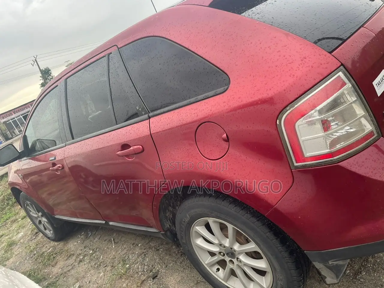 Ford Edge 2009 Red