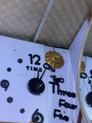 Executive Wall Clock Black Color