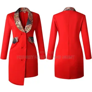 African Long Sleeve Suit