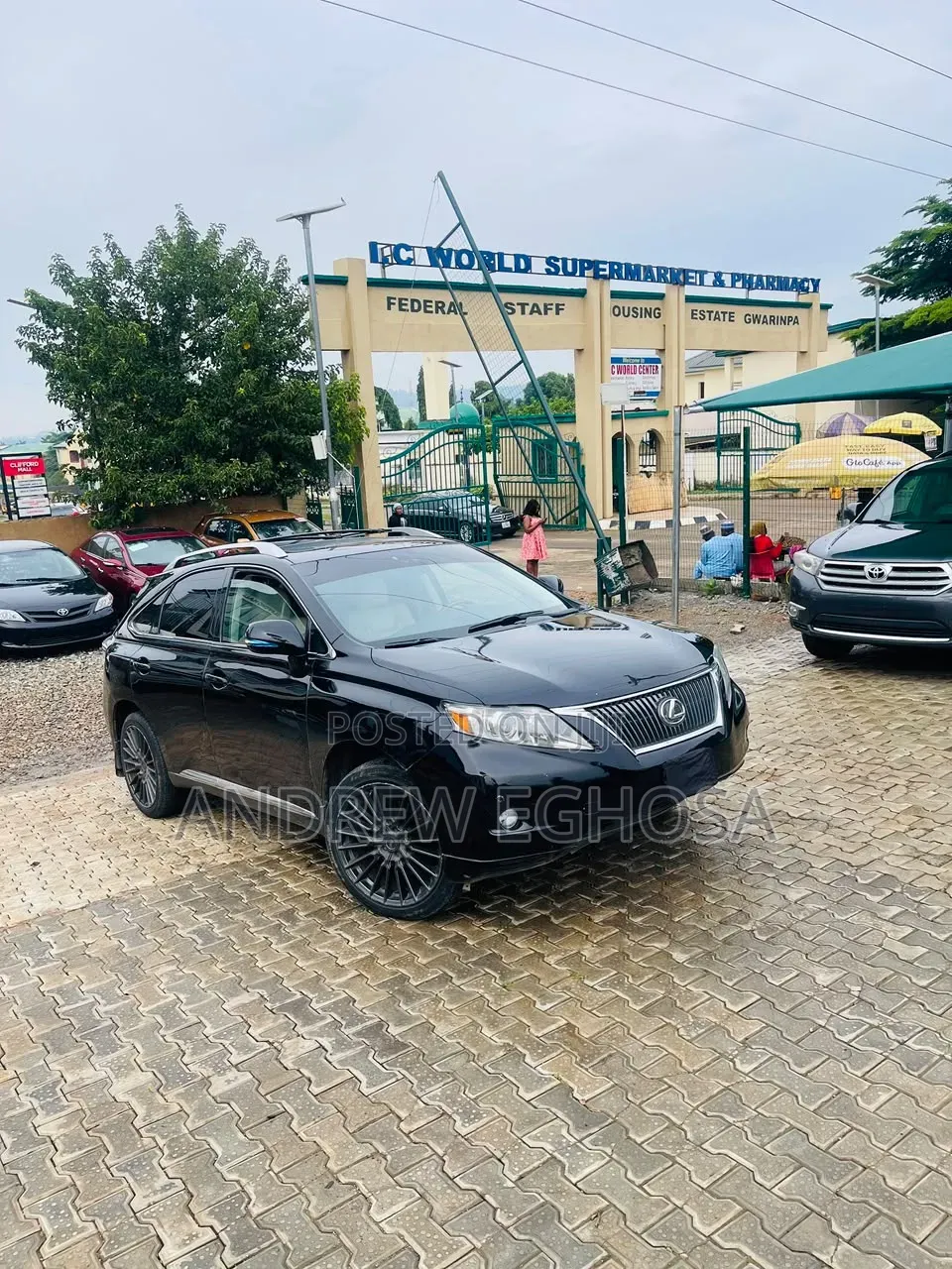 Lexus RX 2012 Gray