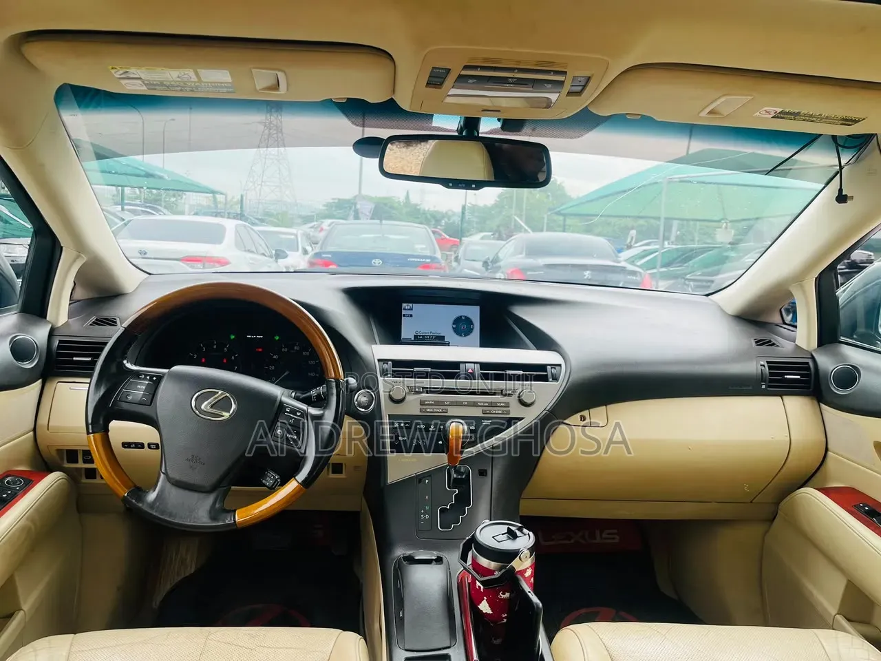 Lexus RX 2012 Gray