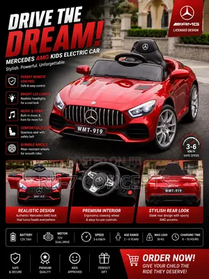 Mercedes Benz Kids Electric Car
