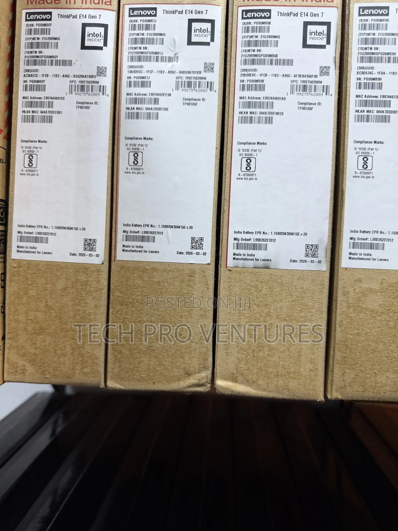 New Laptop Lenovo ThinkPad E14 Gen 6 16GB Intel Core Ultra 5 SSD 512GB