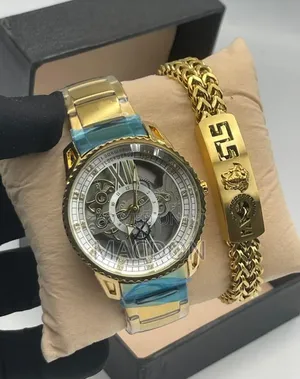Men Watch and Chain