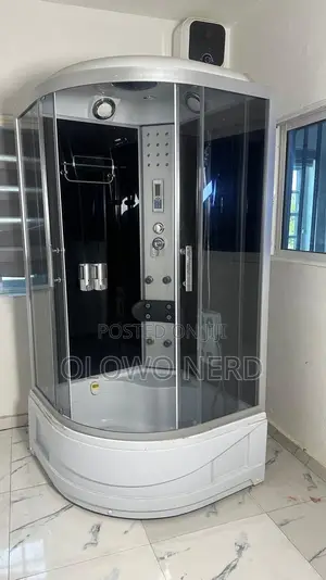 Spa Multifunctional Corner Shower Cabin With Bathtub