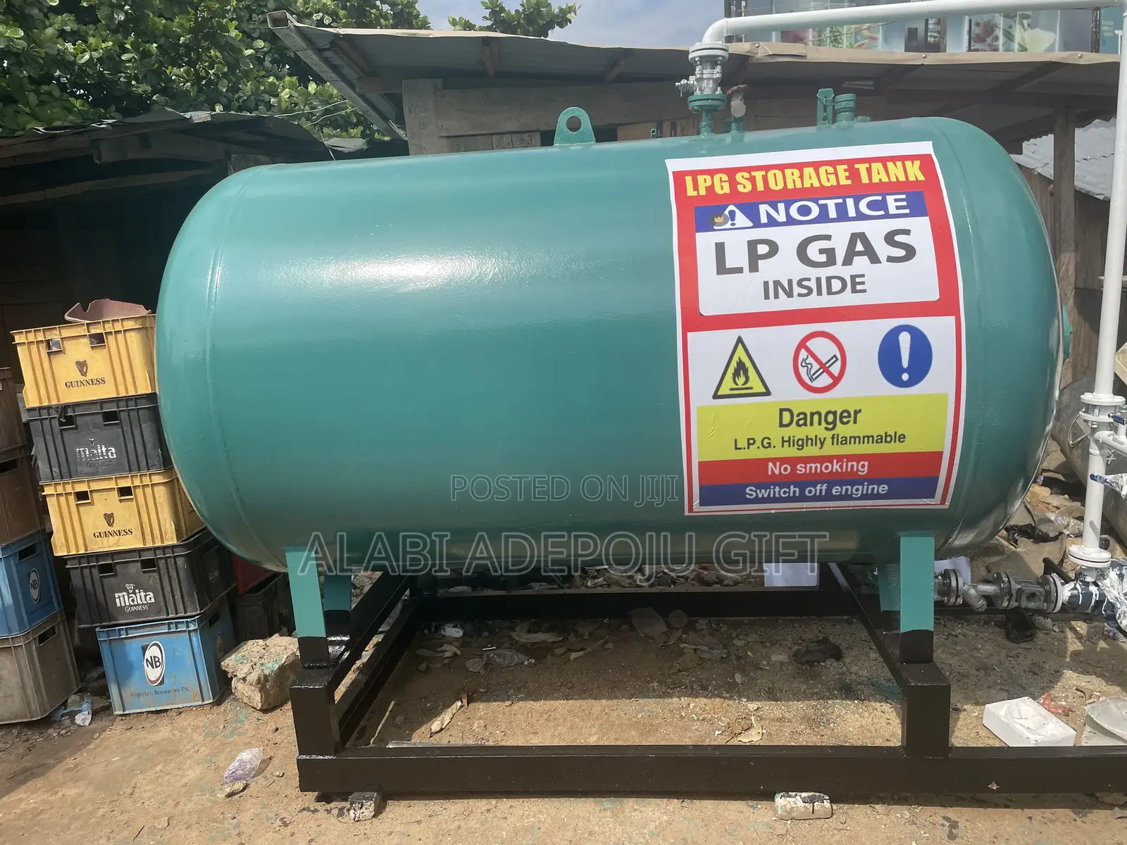 1.5ton Foreign Tank Installation