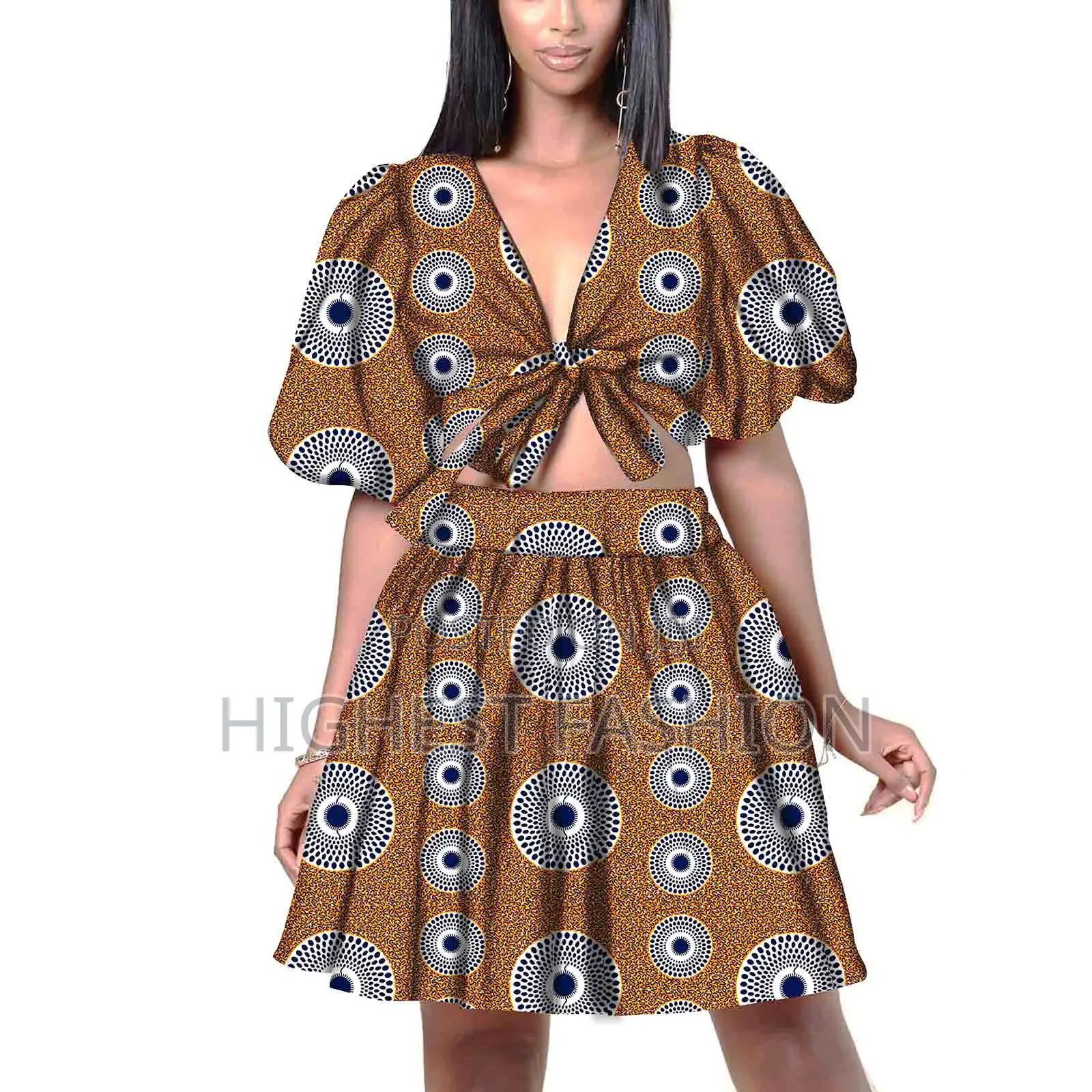African Matching 2 PCS