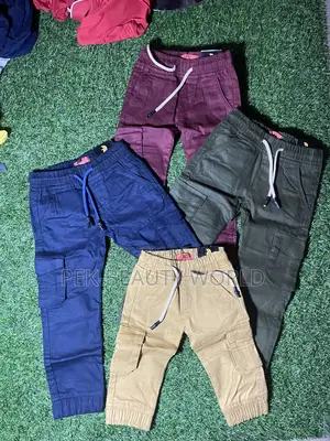 Boys Cargo Jogger Pants