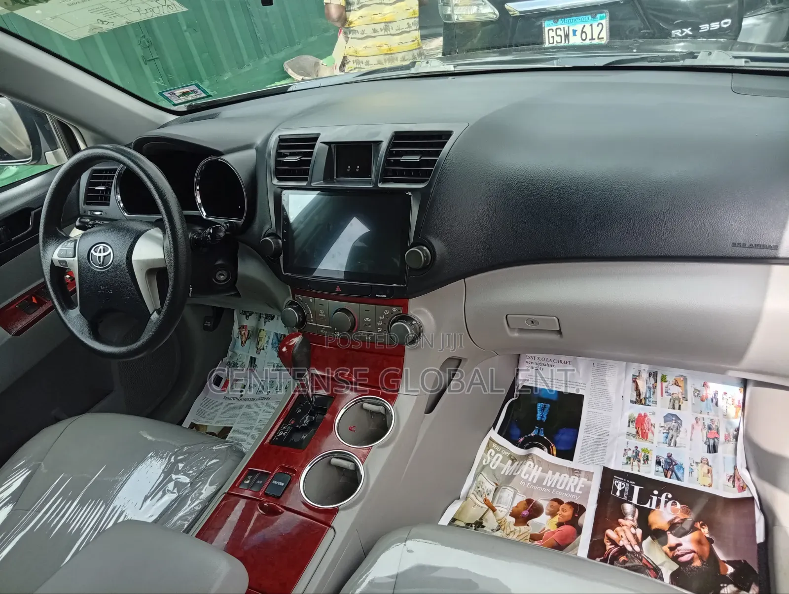 Toyota Highlander 2012 Gray