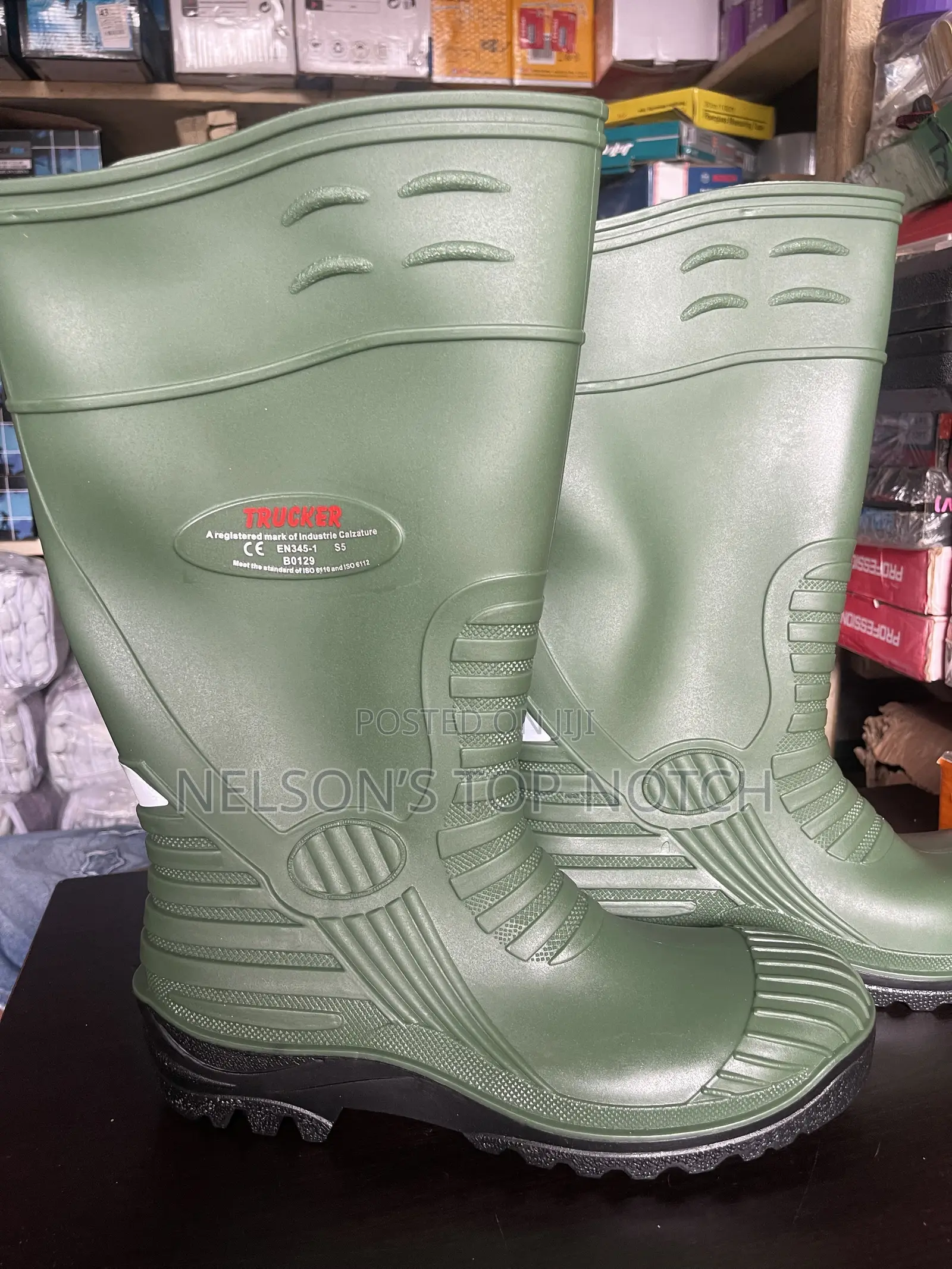 Rain Boots (Trucker Safety)
