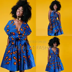 African Multiway Mini Dress