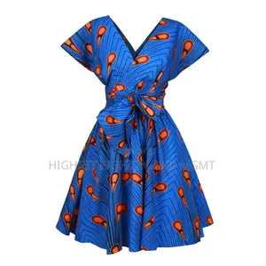 African Multiway Mini Dress