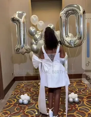 Ribbon and Balloon