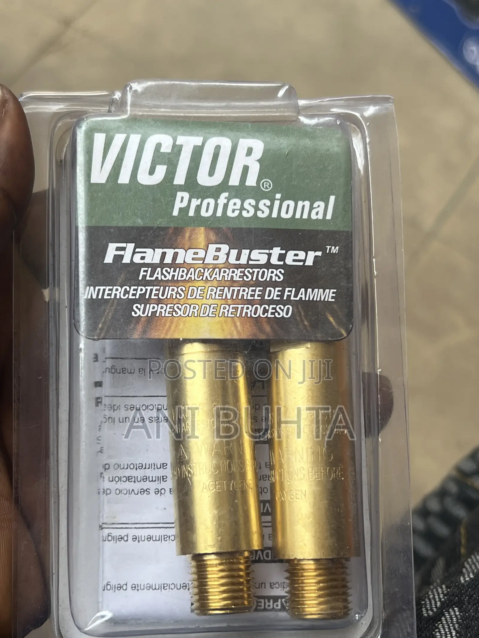 Victor Flamebuster Flashback Arrestor