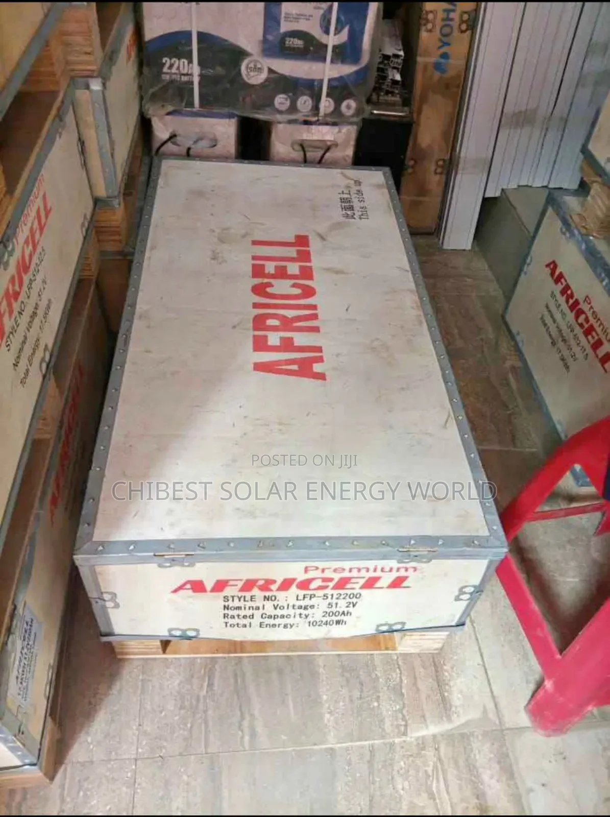 Africell Lithium Battery 10kwh
