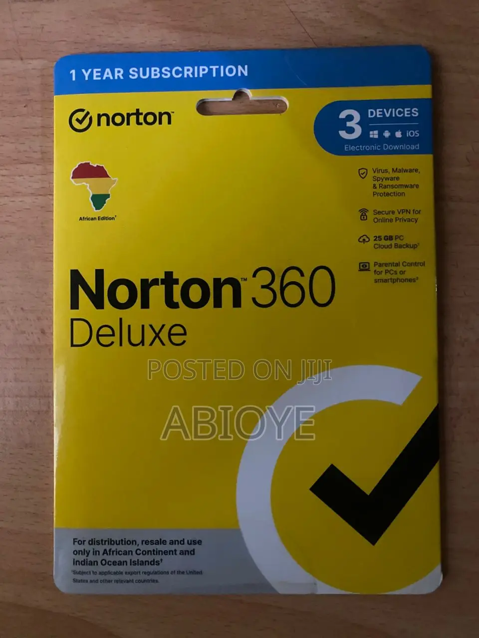 Norton 360 Deluxe 3 Users