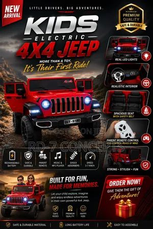 4x4 Jeep Kids Electric Car