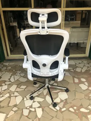 Ergonomic Office Chair With Flip Armrest Lumber Support
